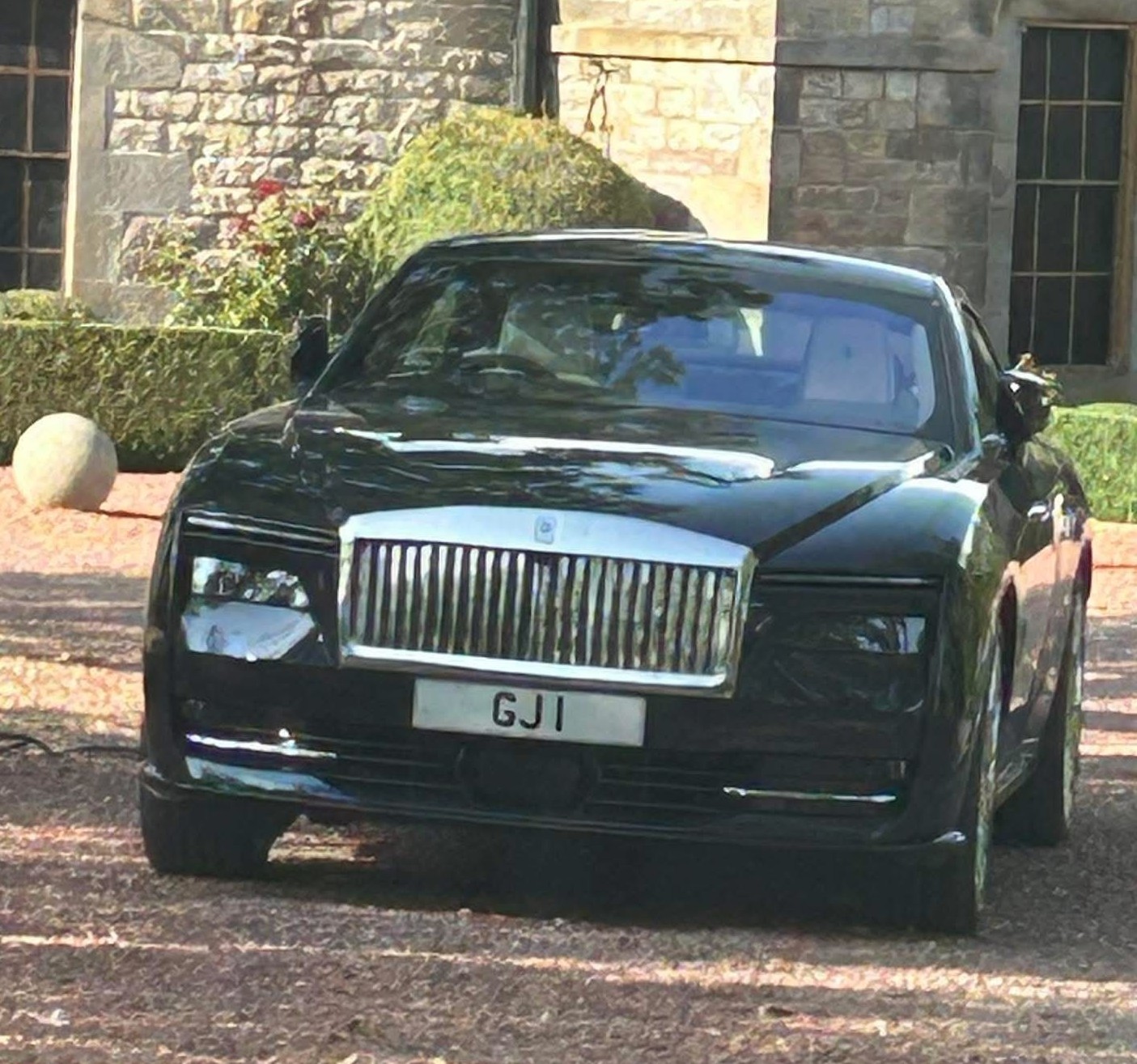 UK Number Plate GJ 1